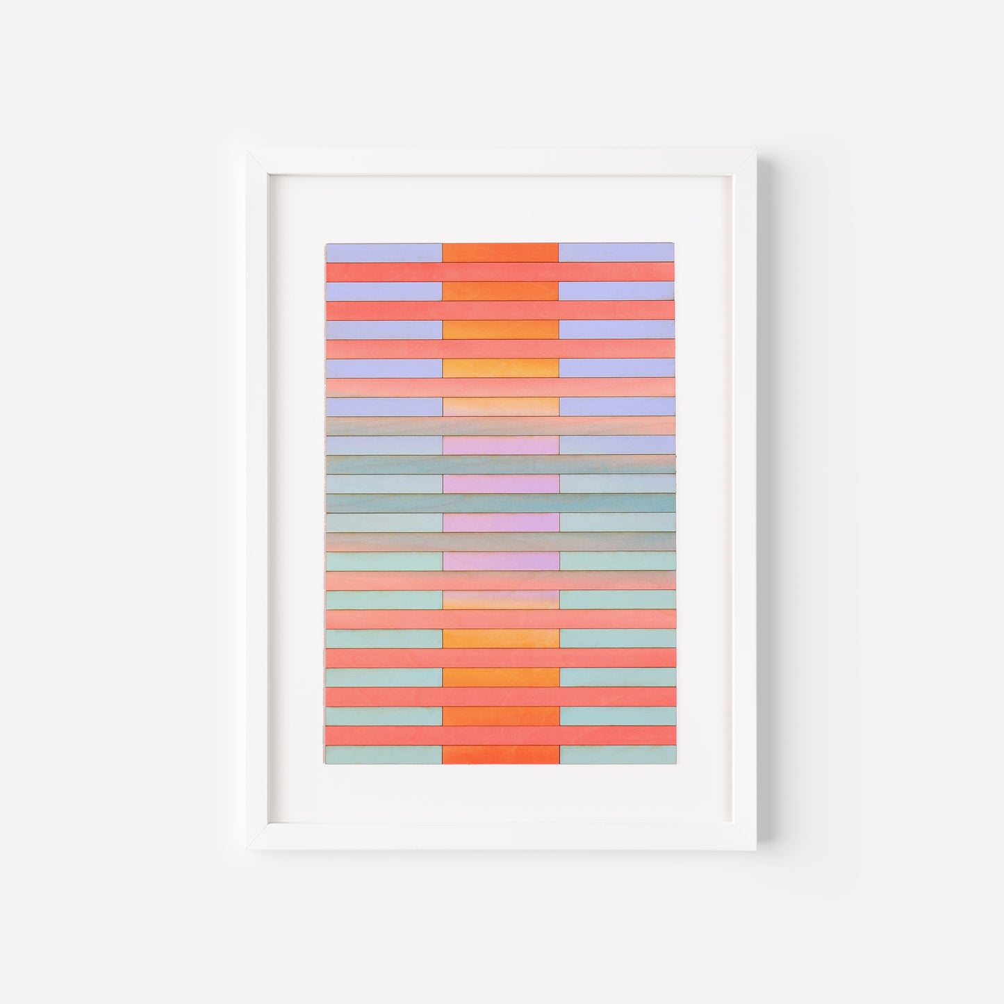 California Stripe Colour Study Painting