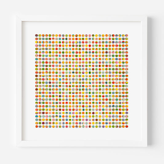 Cookery Dots Collage Print