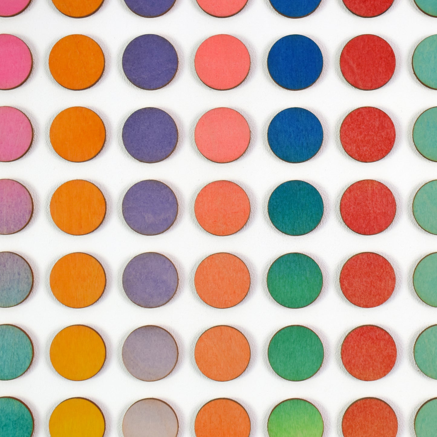 Three Hundred And Twenty Four Ombre Stripe Dots Painting