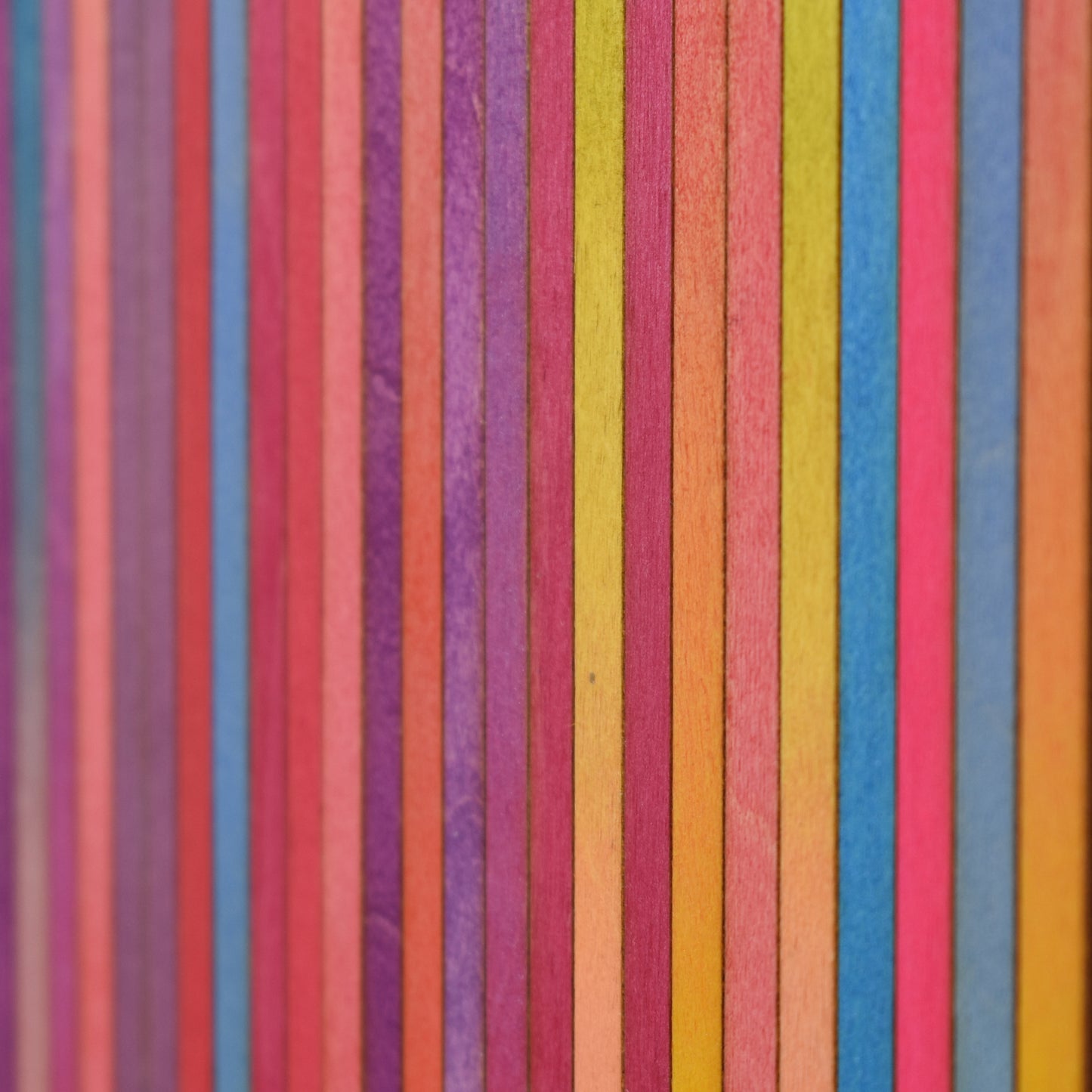 Irregular Bright Stripe Colour Study Painting