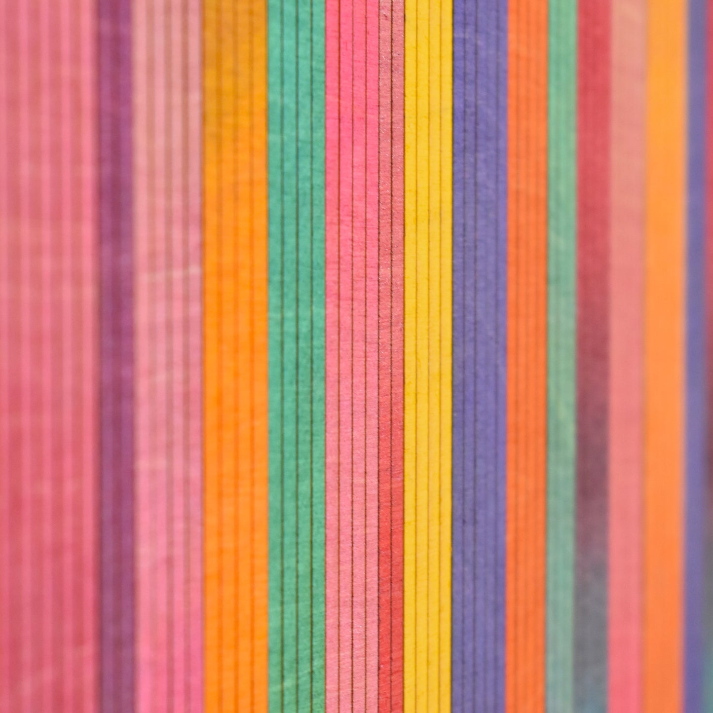 Irregular Stripe Colour Study Painting