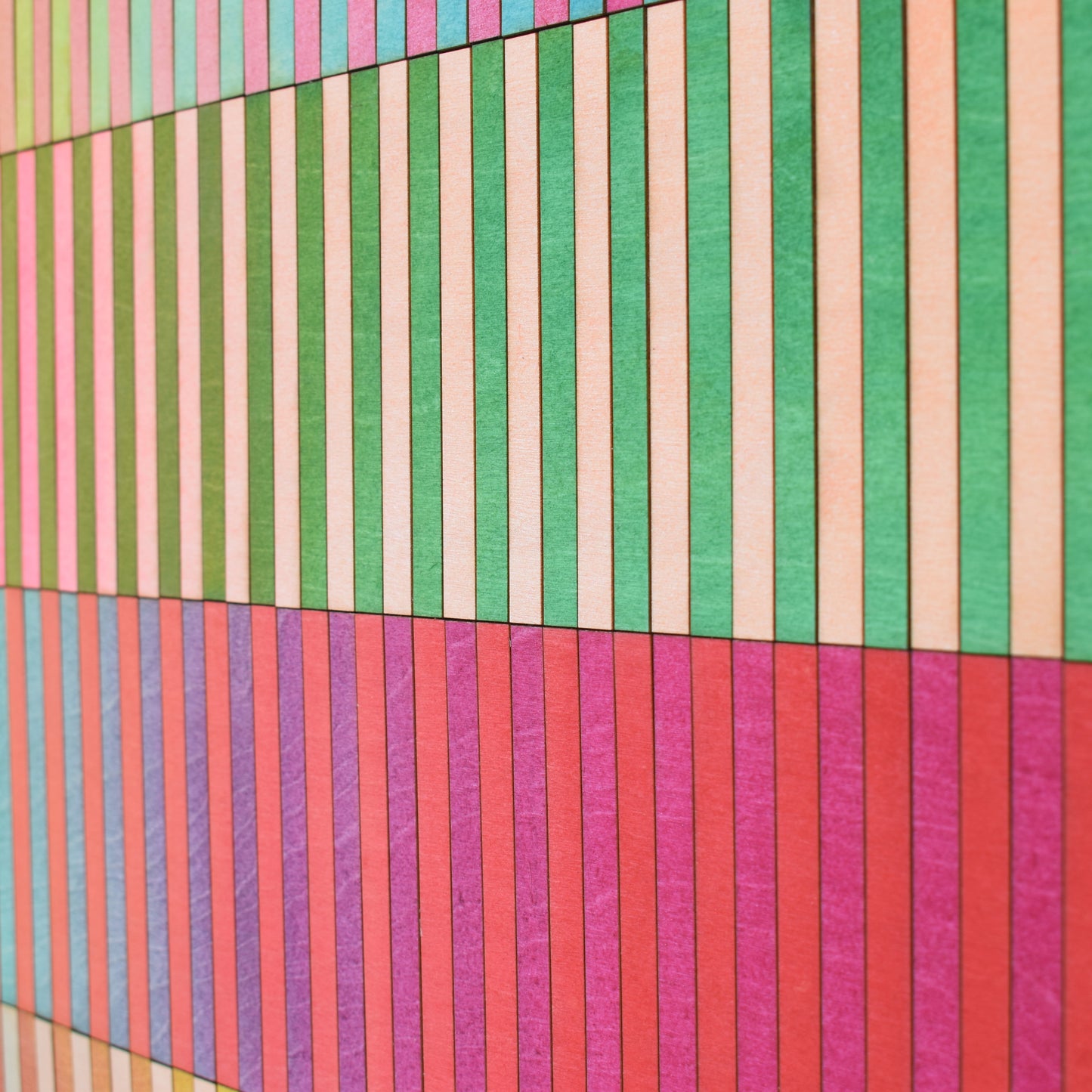 Five Panel Stripe Colour Study #2