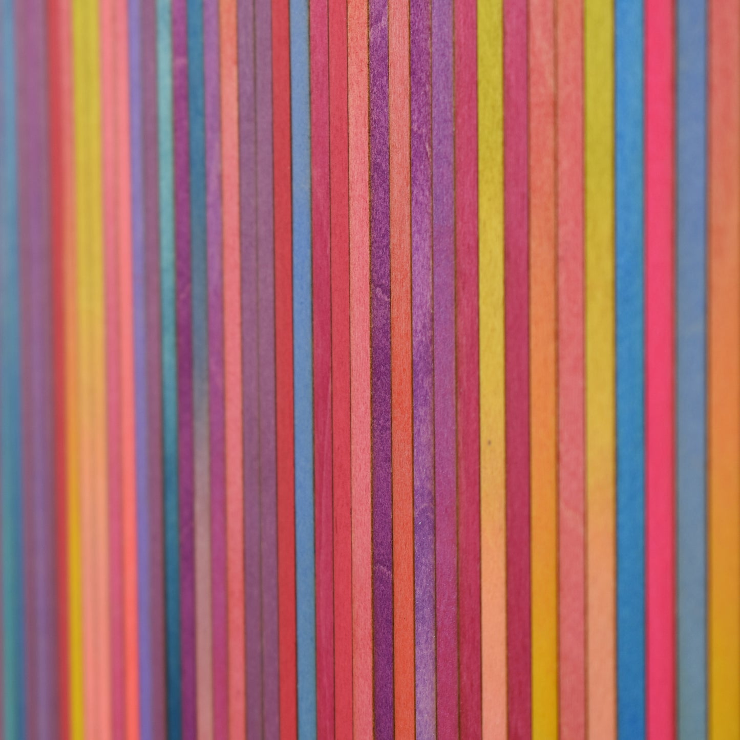 Irregular Bright Stripe Colour Study Painting