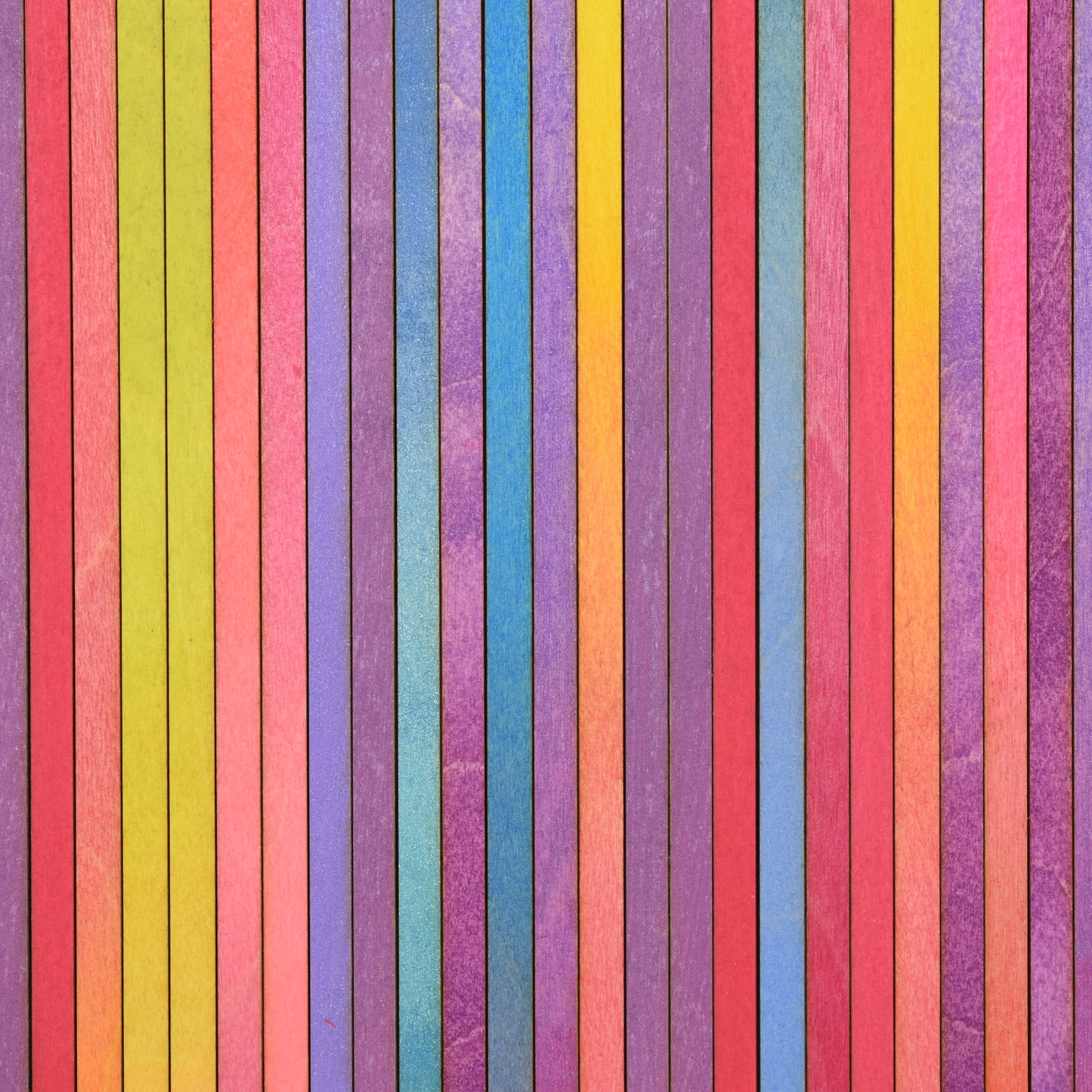 Irregular Bright Stripe Colour Study Painting