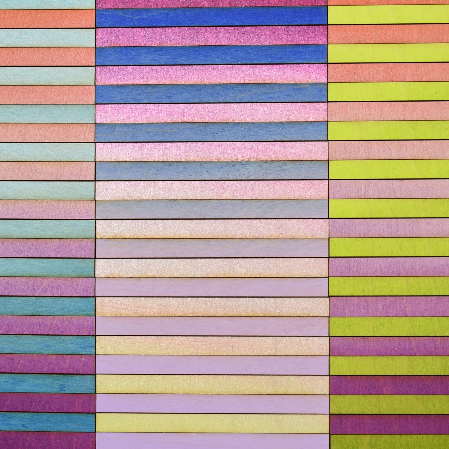Purple and Yellow Colour Study Painting