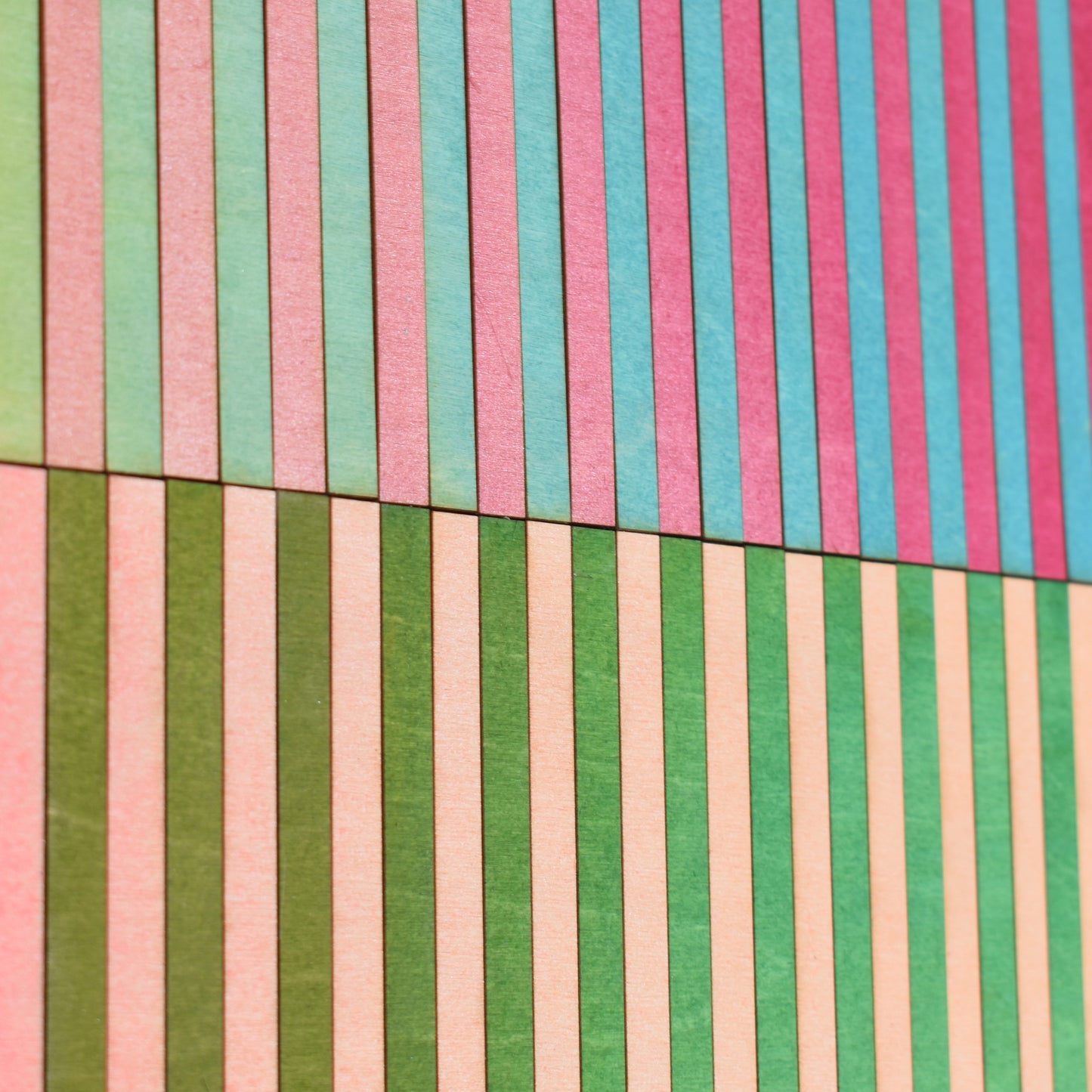 Five Panel Stripe Colour Study #2