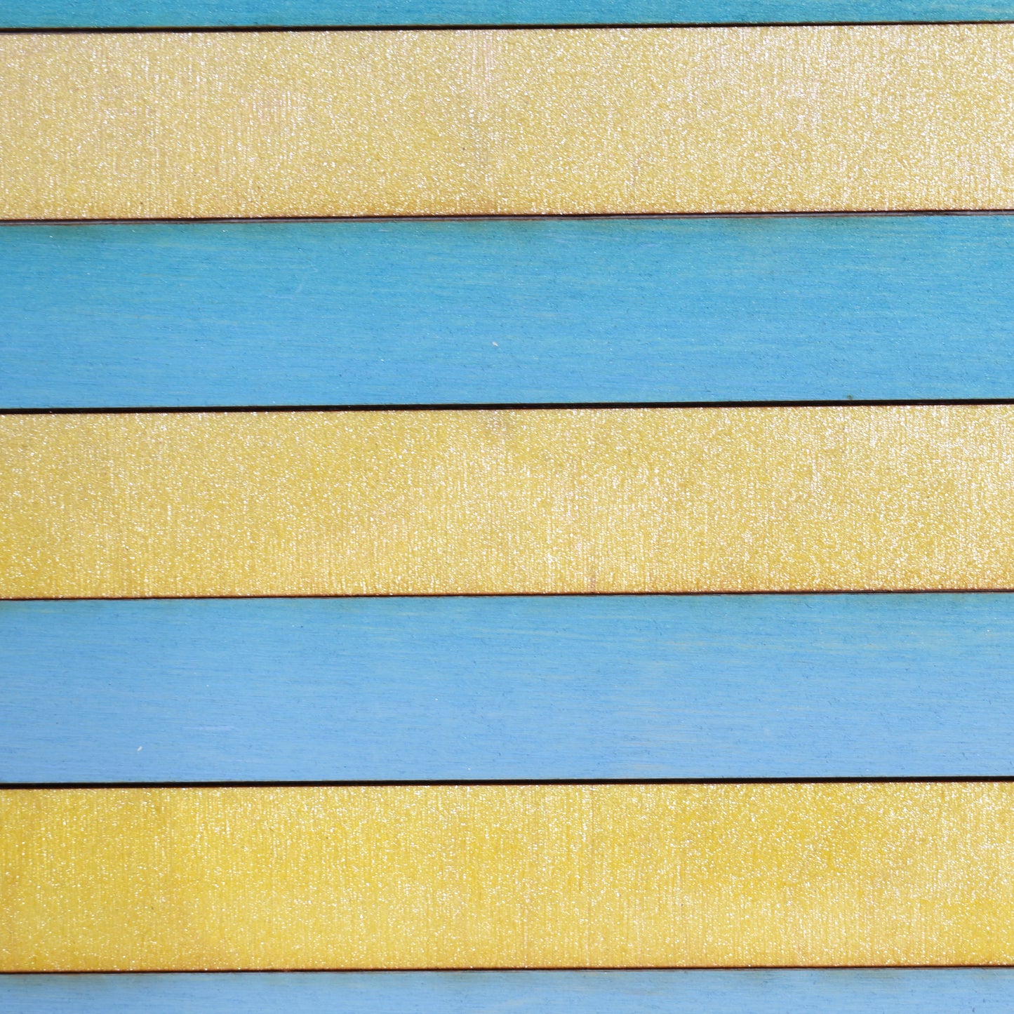 Orange and Blue Stripe Colour Study Painting