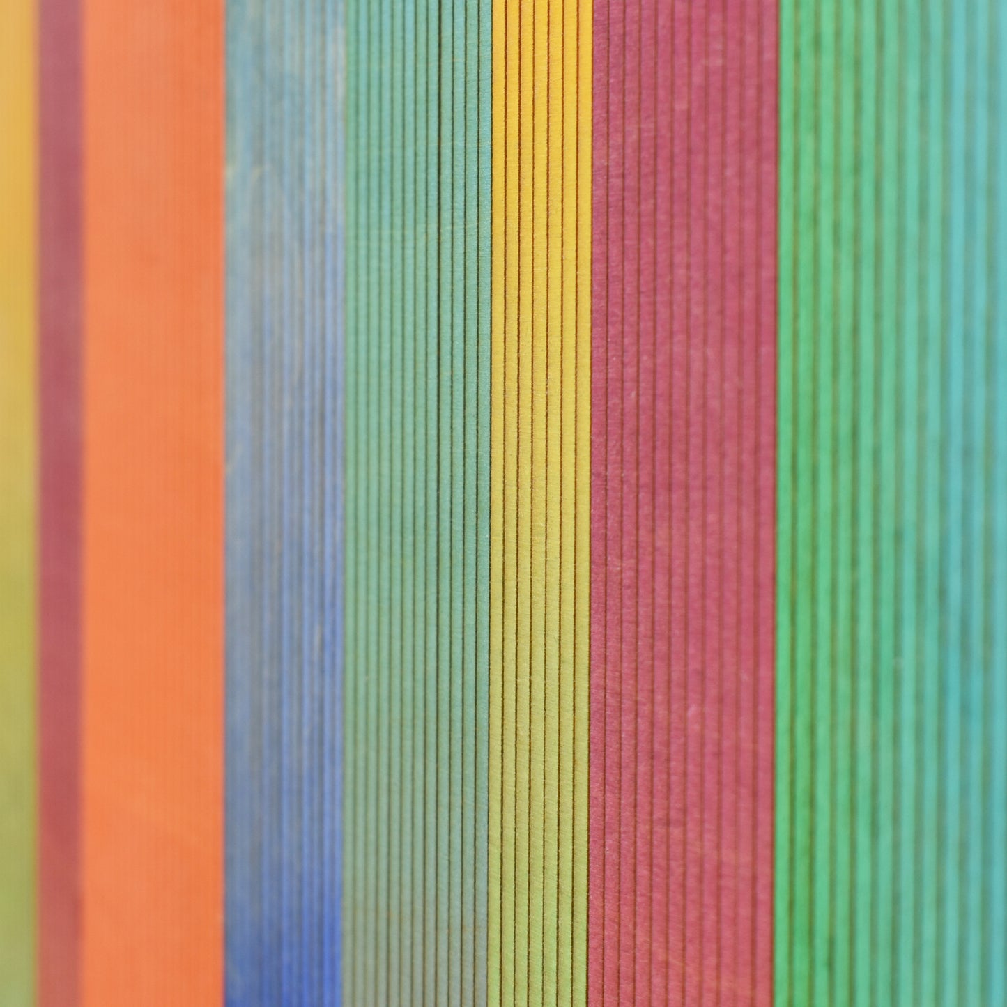 Narrow Stripe Colour Study Painting, Portrait