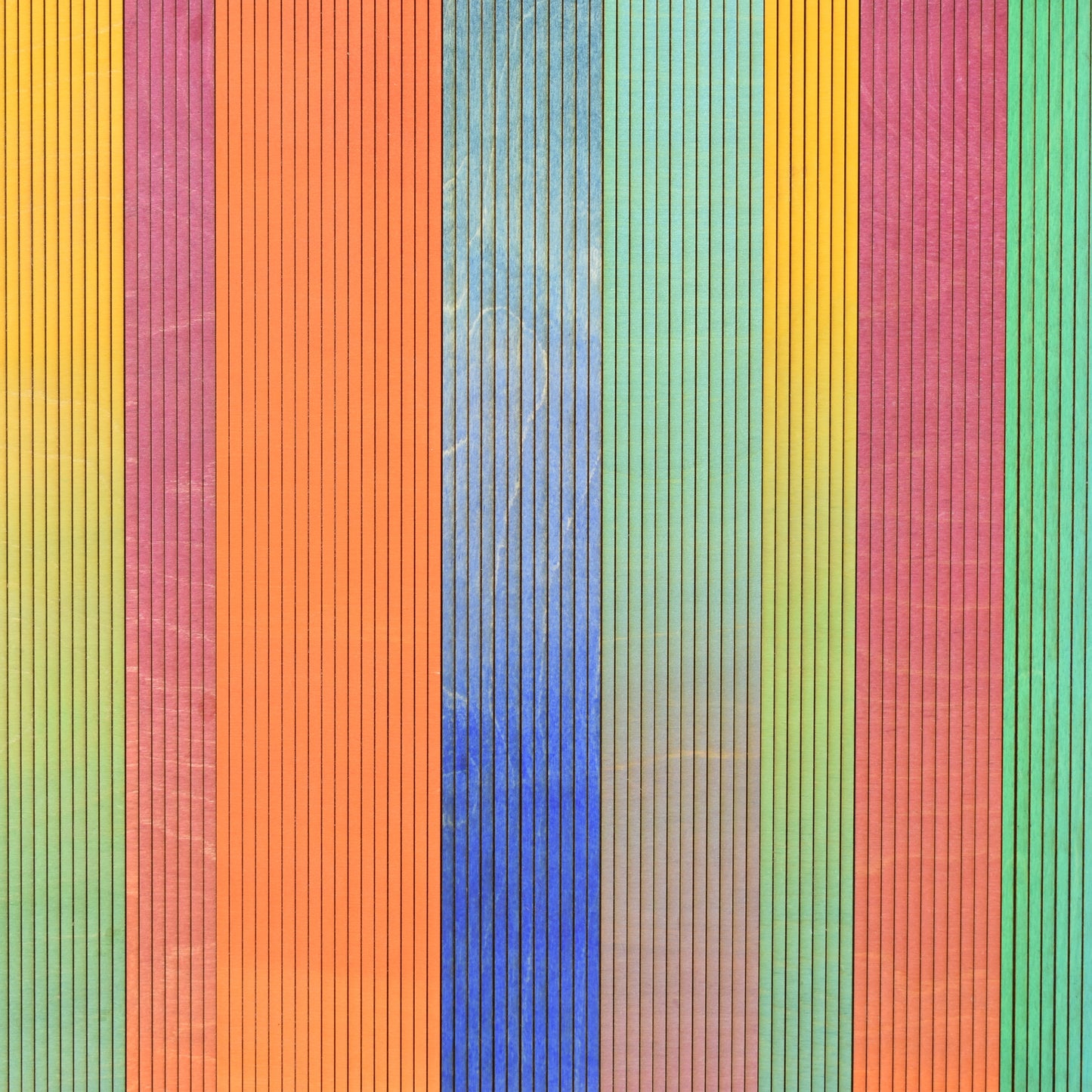 Narrow Stripe Colour Study Painting, Portrait