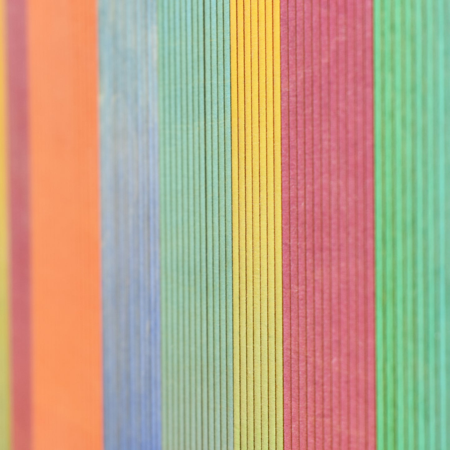Narrow Stripe Colour Study Painting, Portrait