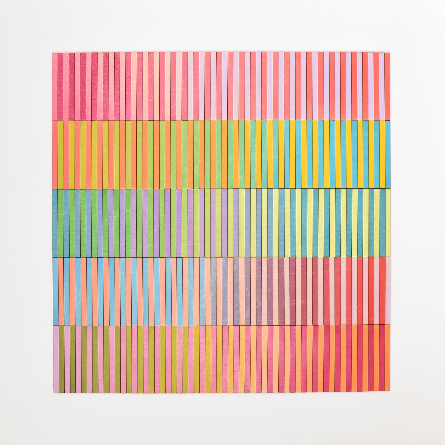 Five Panel Stripe Colour Study #3