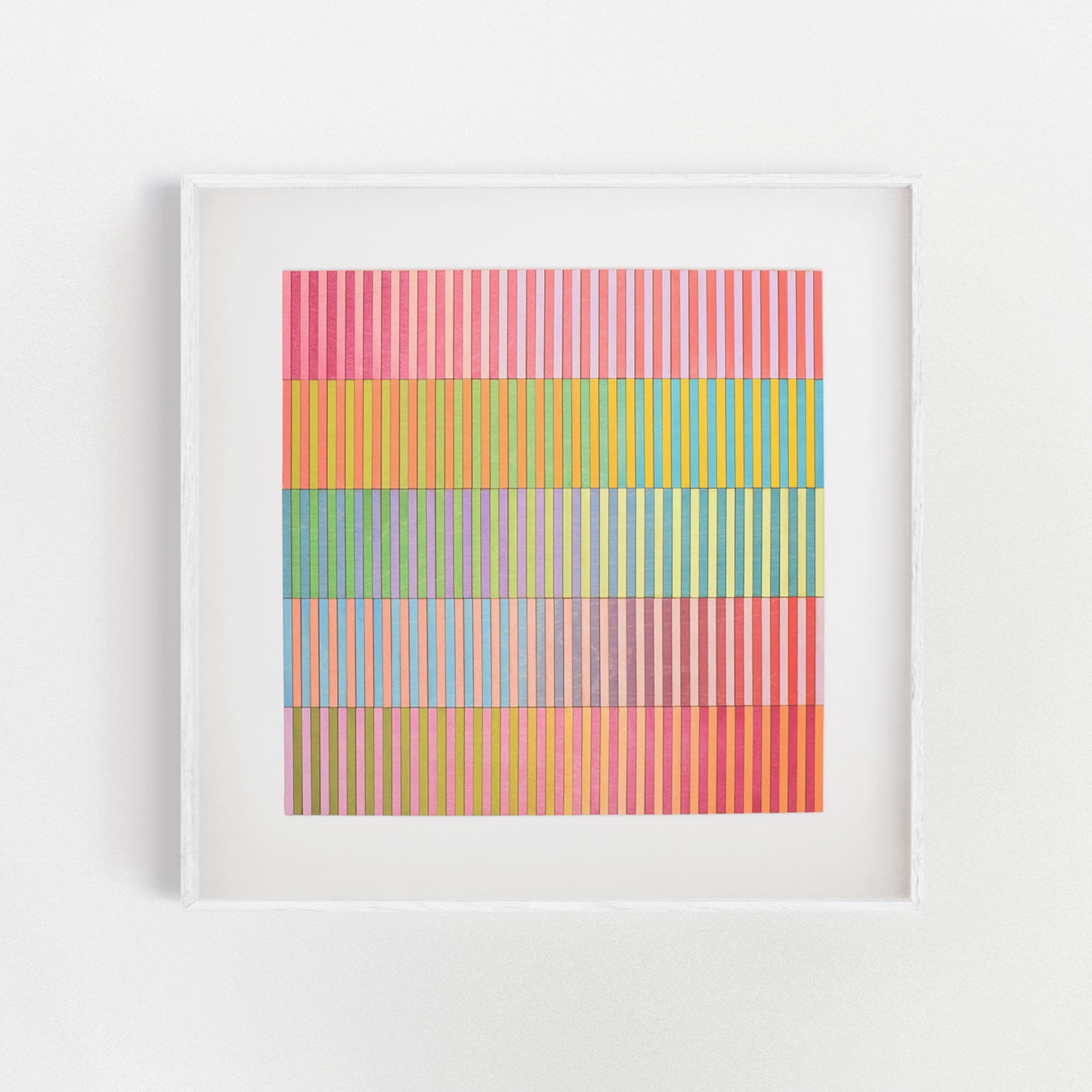 Five Panel Stripe Colour Study #3