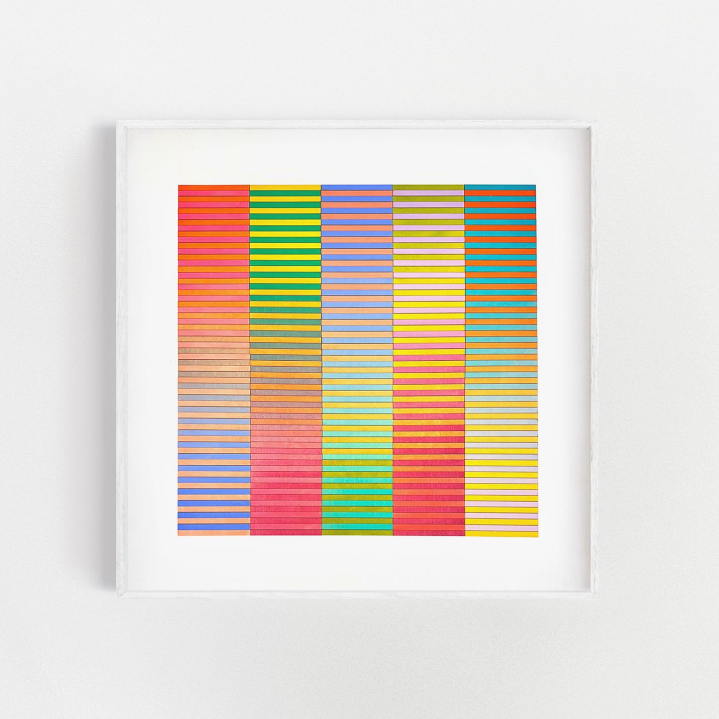Five Panel Stripe Colour Study #4