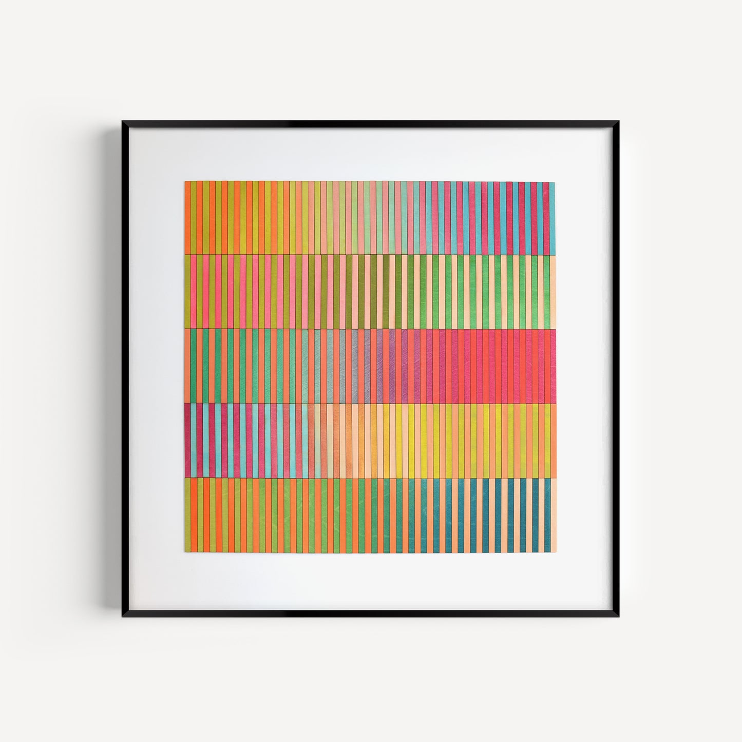 Five Panel Stripe Colour Study #2