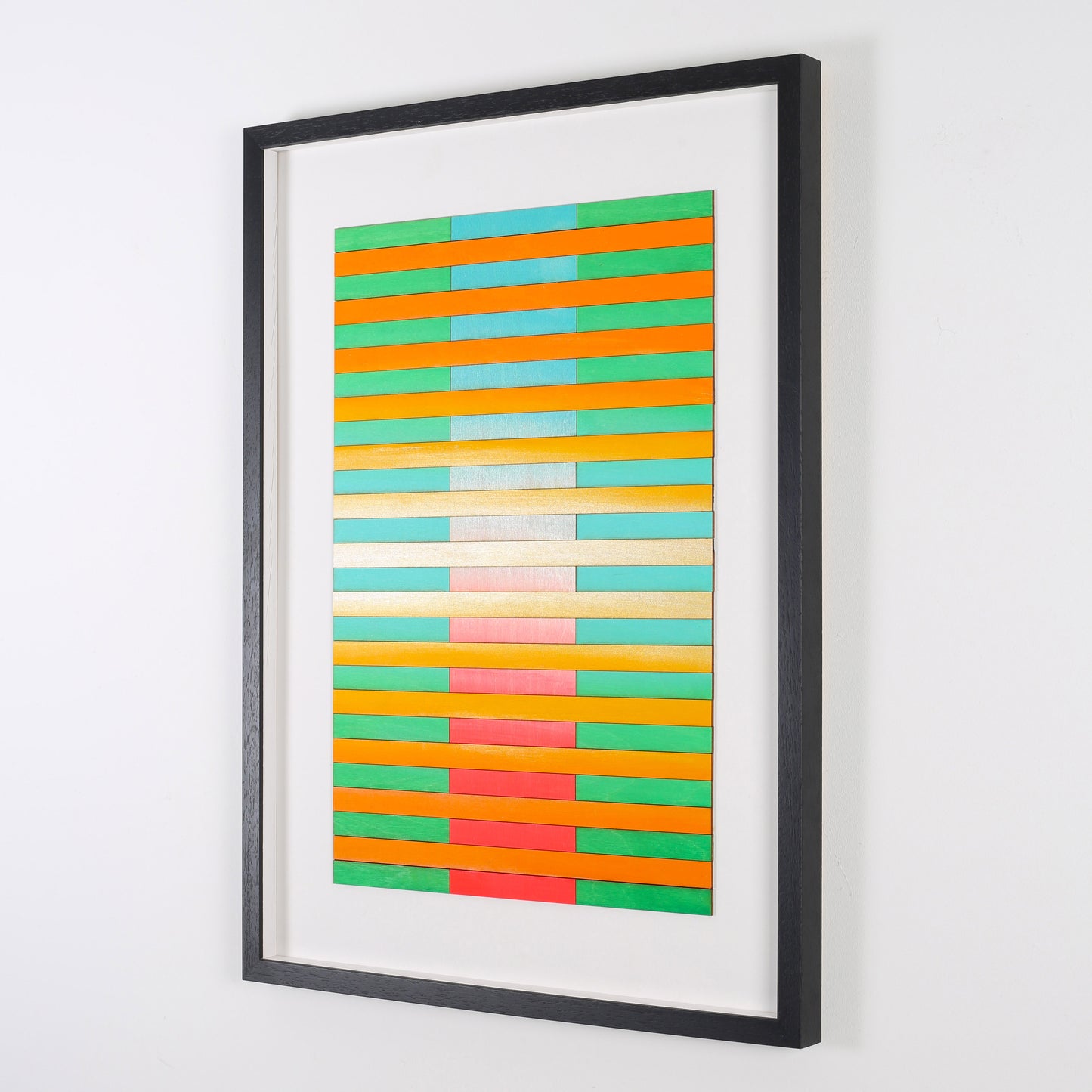 Boston Stripe Colour Study Painting
