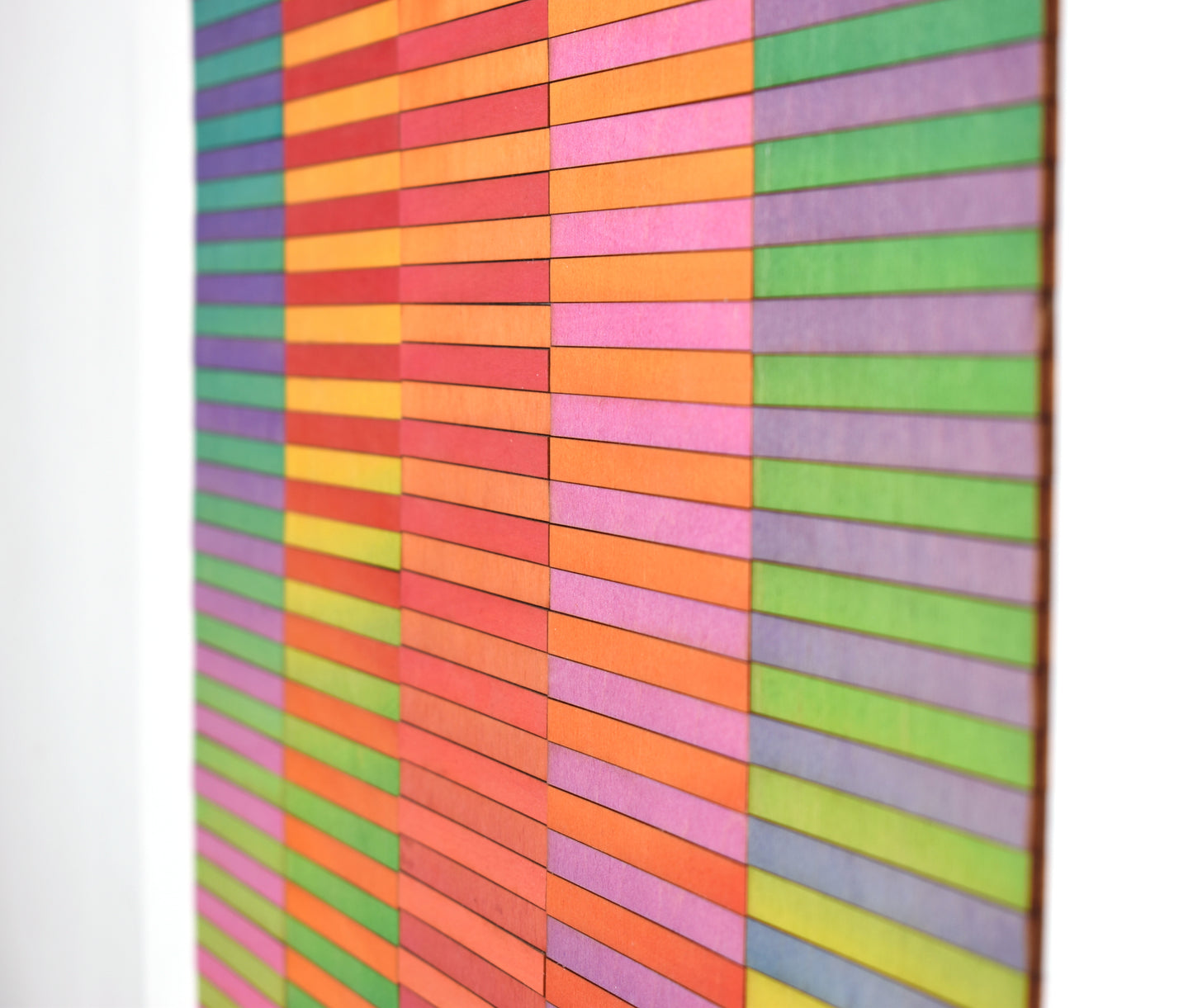 Five Panel Stripe Colour Study