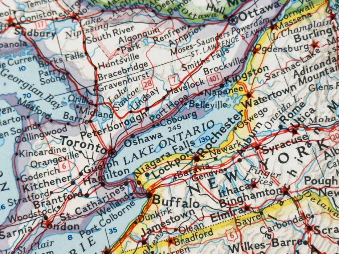 The Lines We Draw: Maps, Ownership and Lake Ontario