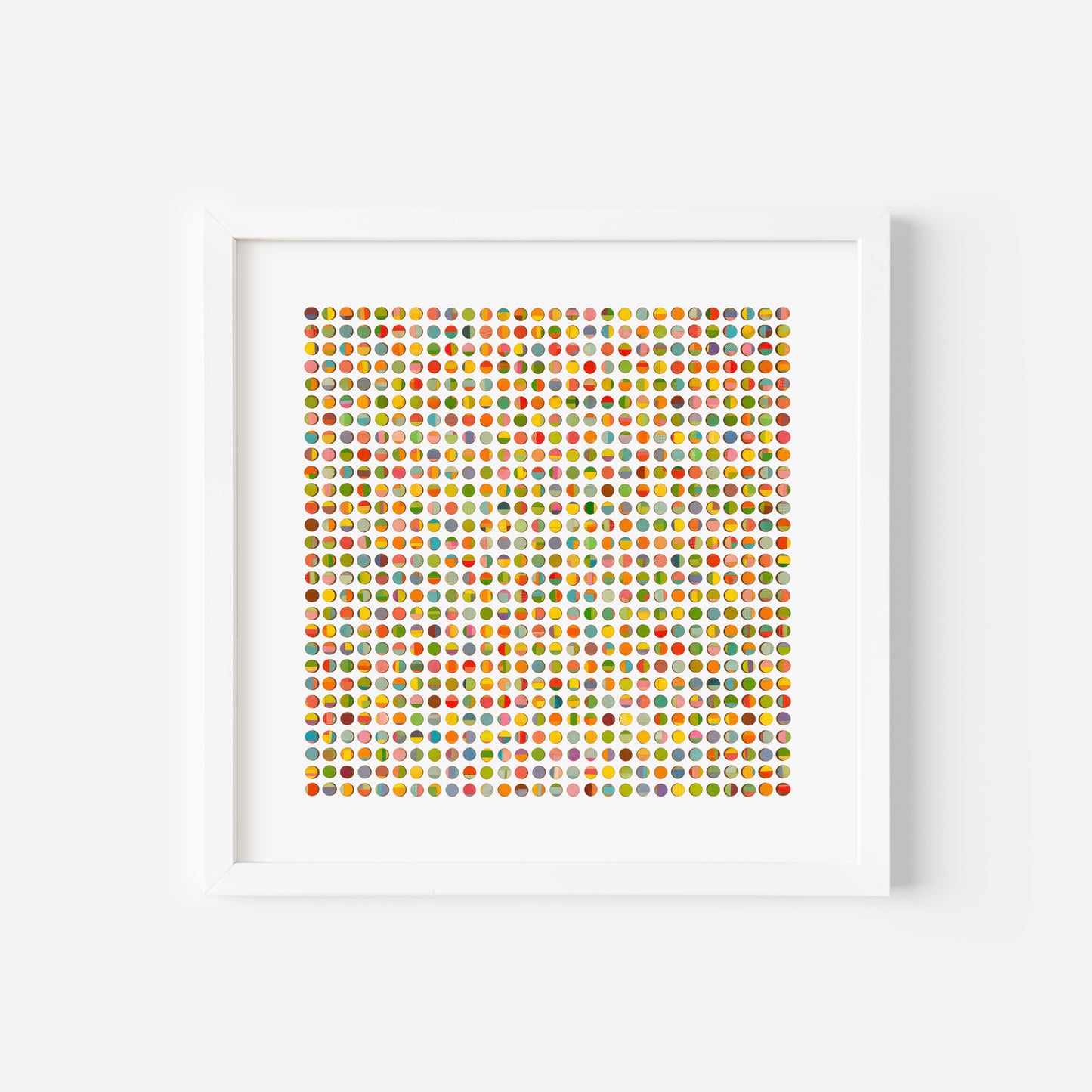 Cookery Dots Collage Print