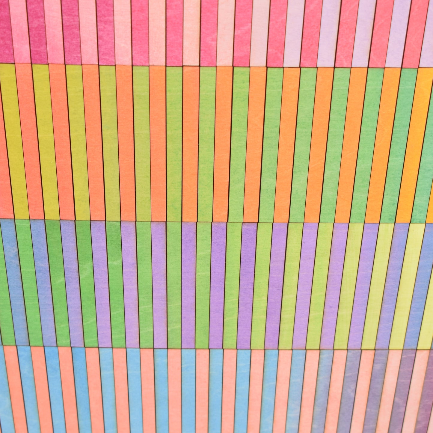 Five Panel Stripe Colour Study #3