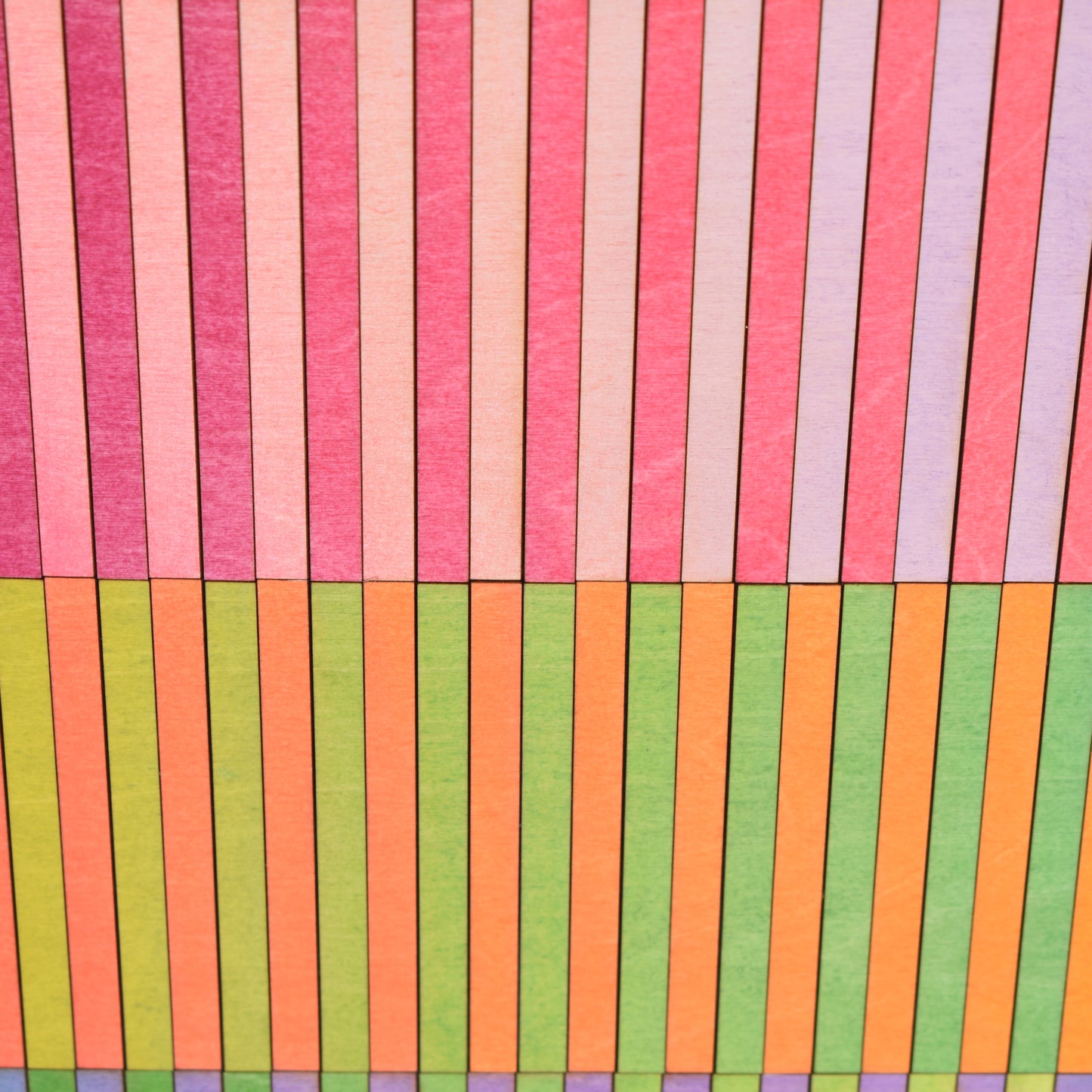 Five Panel Stripe Colour Study #3