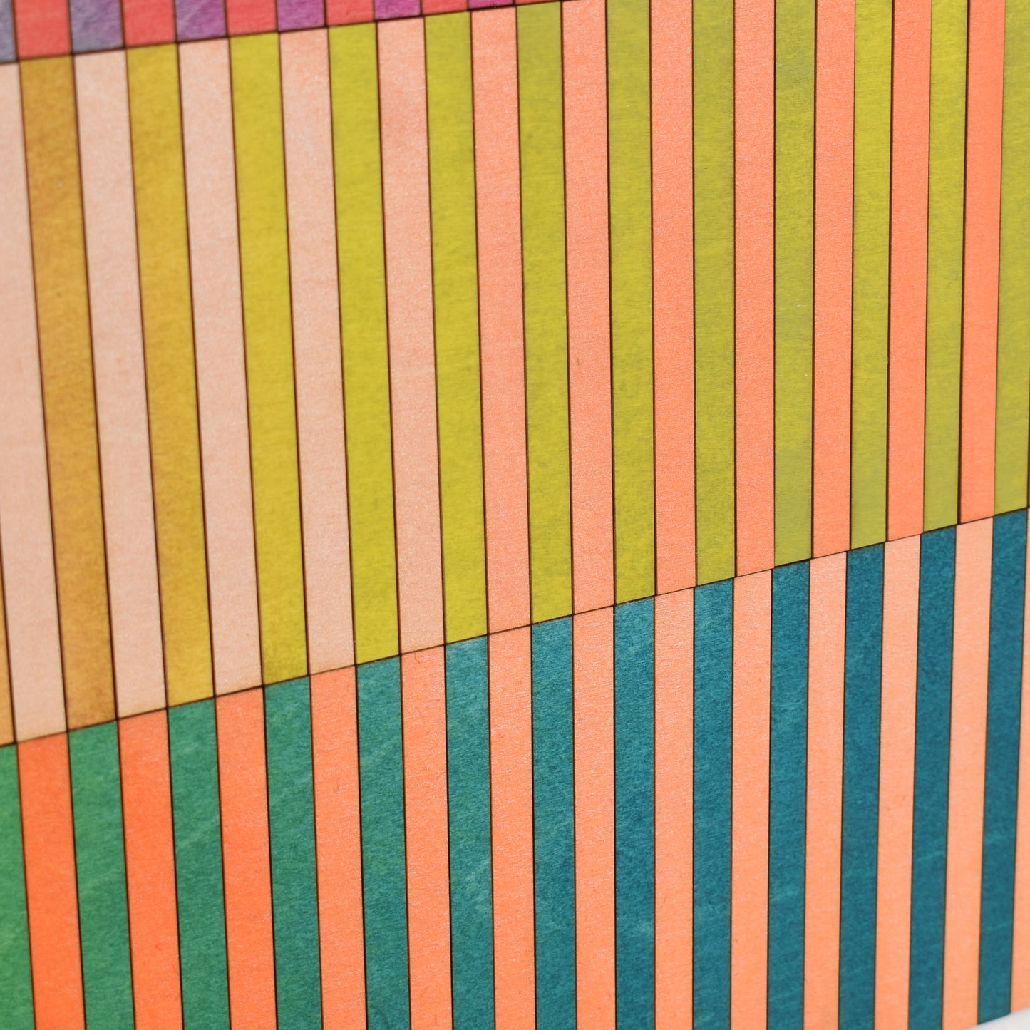 Five Panel Stripe Colour Study #2