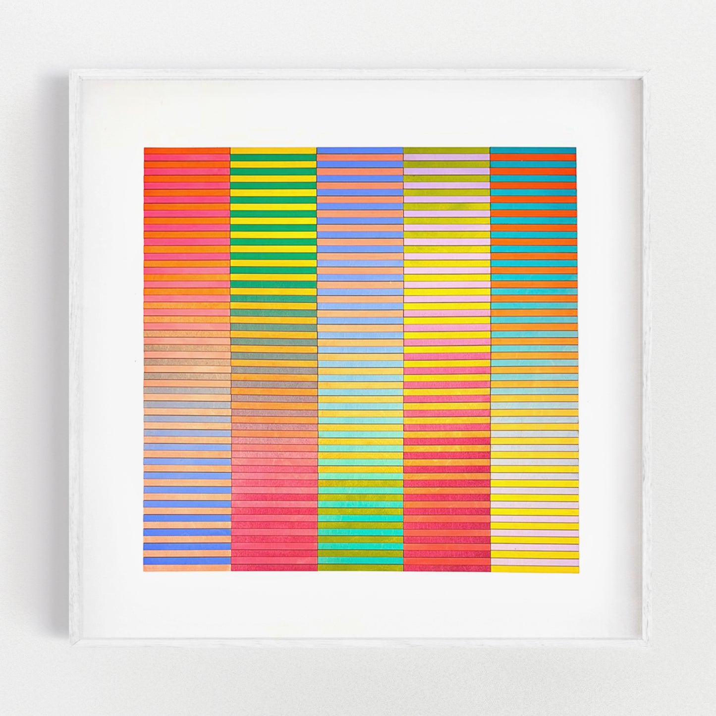 Five Panel Stripe Colour Study #4