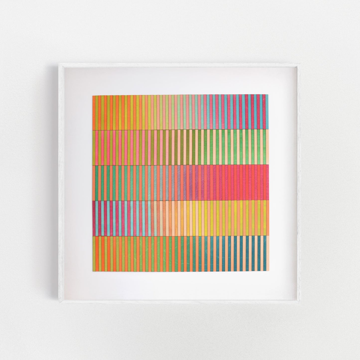 Five Panel Stripe Colour Study #2