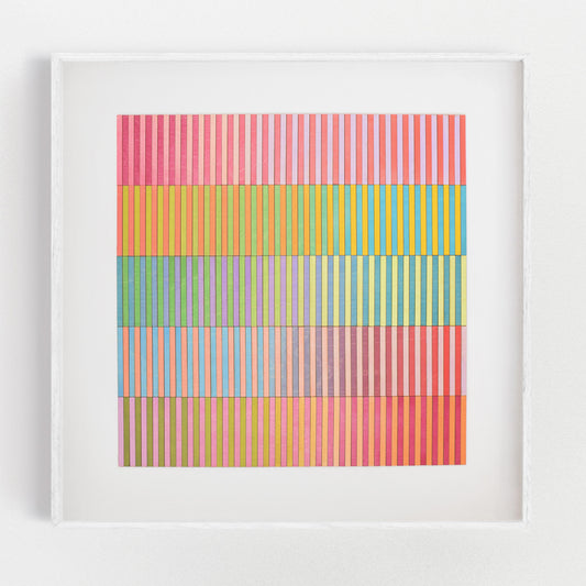 Five Panel Stripe Colour Study #3