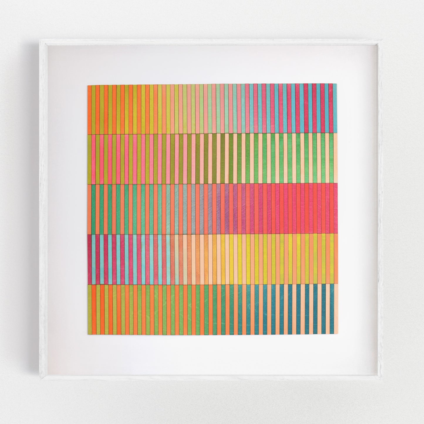 Five Panel Stripe Colour Study #2