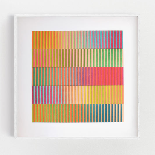 Five Panel Stripe Colour Study #2