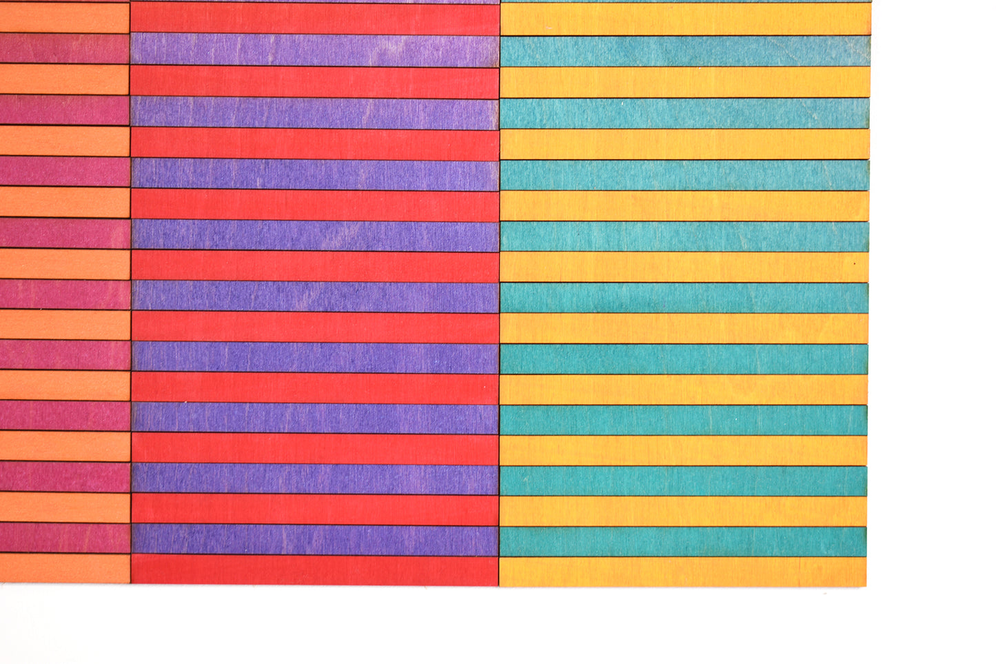 Five Panel Stripe Colour Study