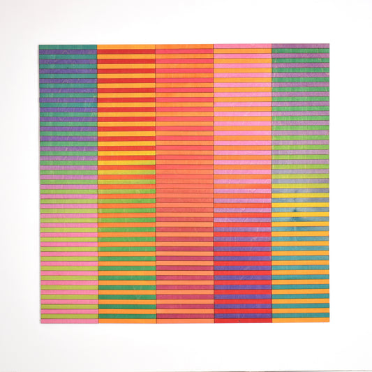 Five Panel Stripe Colour Study