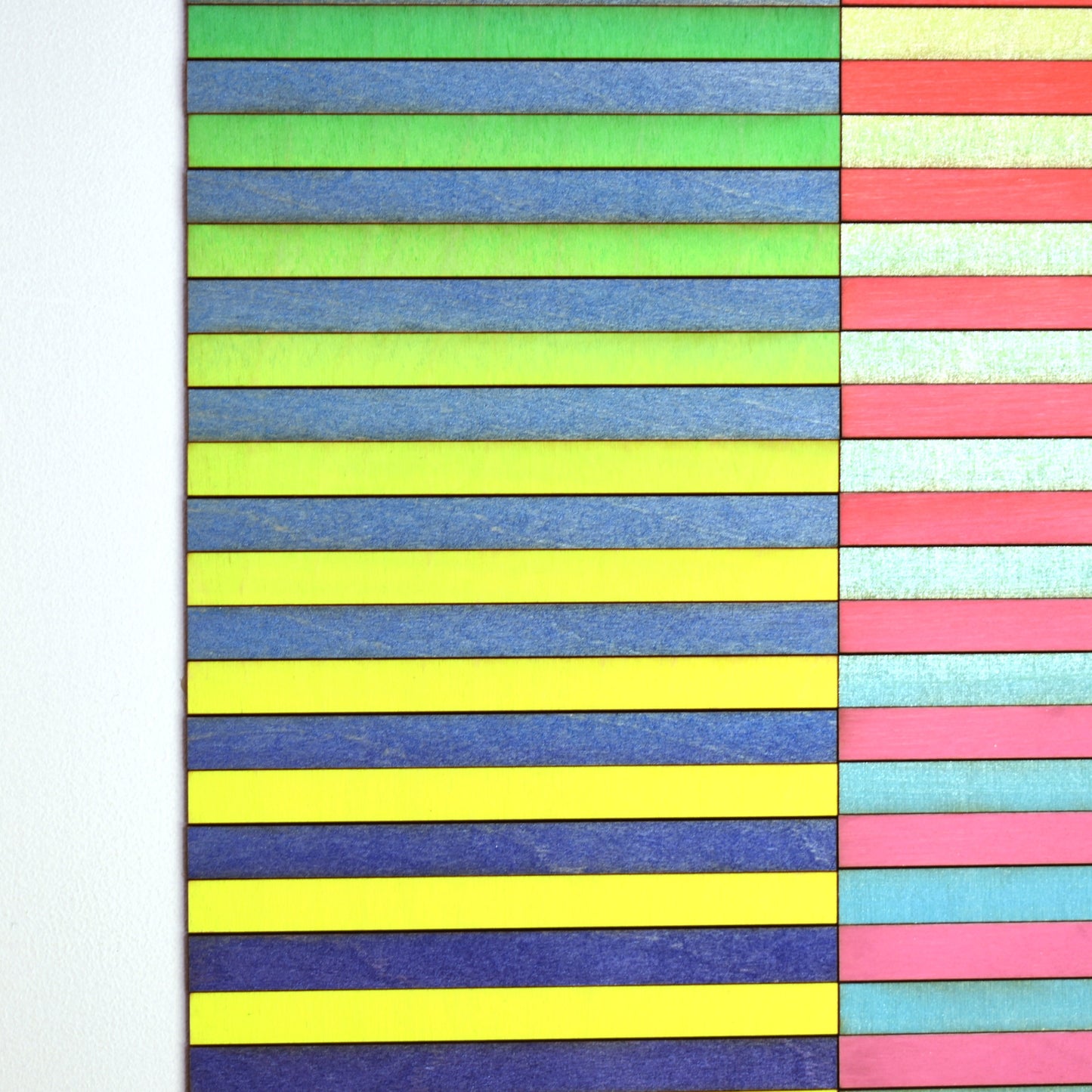 Hong Kong Stripe Colour Study Painting